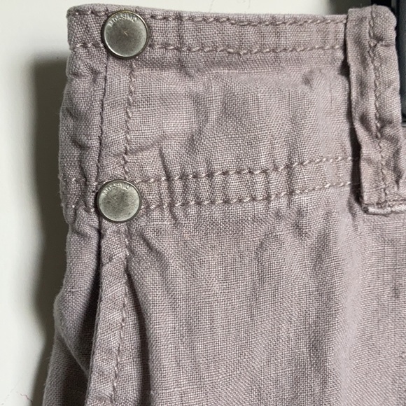 MOSSIMO linen light grey pants size 14 - Picture 2 of 6